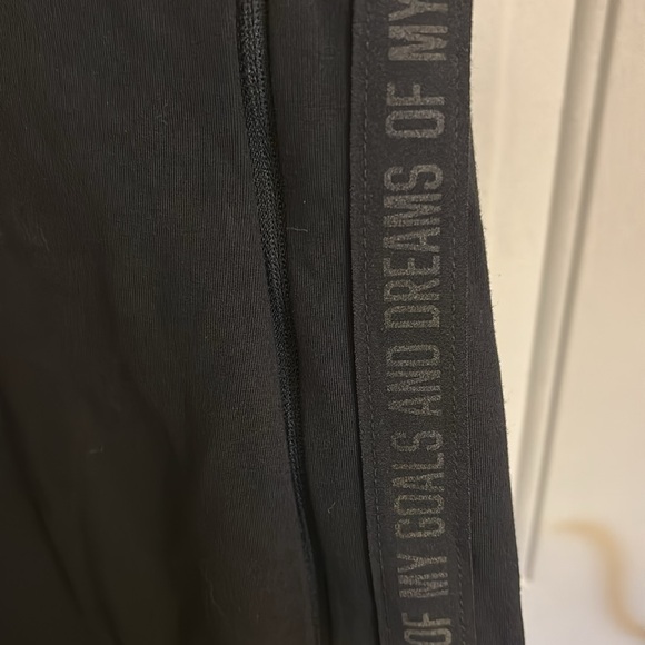 Adidas Black V-Neck Dress, Black, Size L - Picture 4 of 5